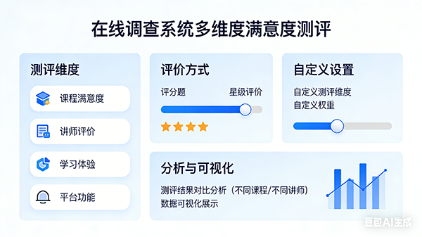 多维度满意度测评界面