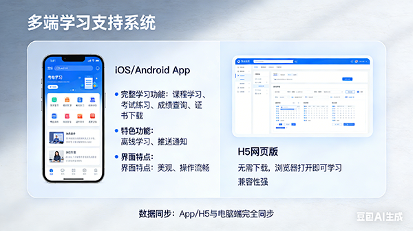 App和H5学习界面