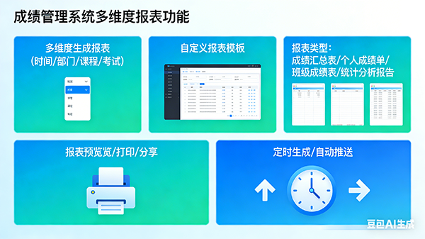 灵活报表生成界面