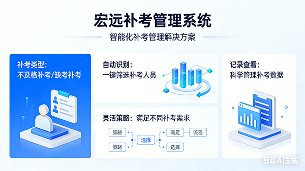 为什么选择宏远补考管理系统？